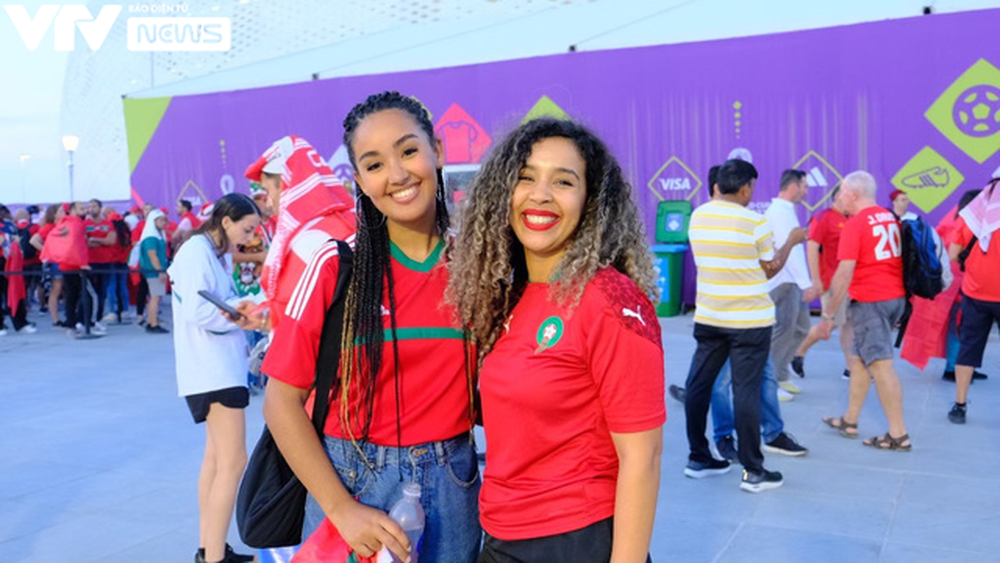 Nhan sắc cực phẩm của fan nữ Morocco tại World Cup 2022 - Ảnh 6.