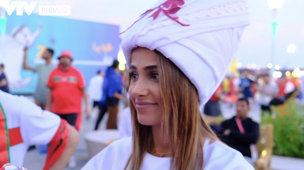 Nhan sắc cực phẩm của fan nữ Morocco tại World Cup 2022 - Ảnh 10.