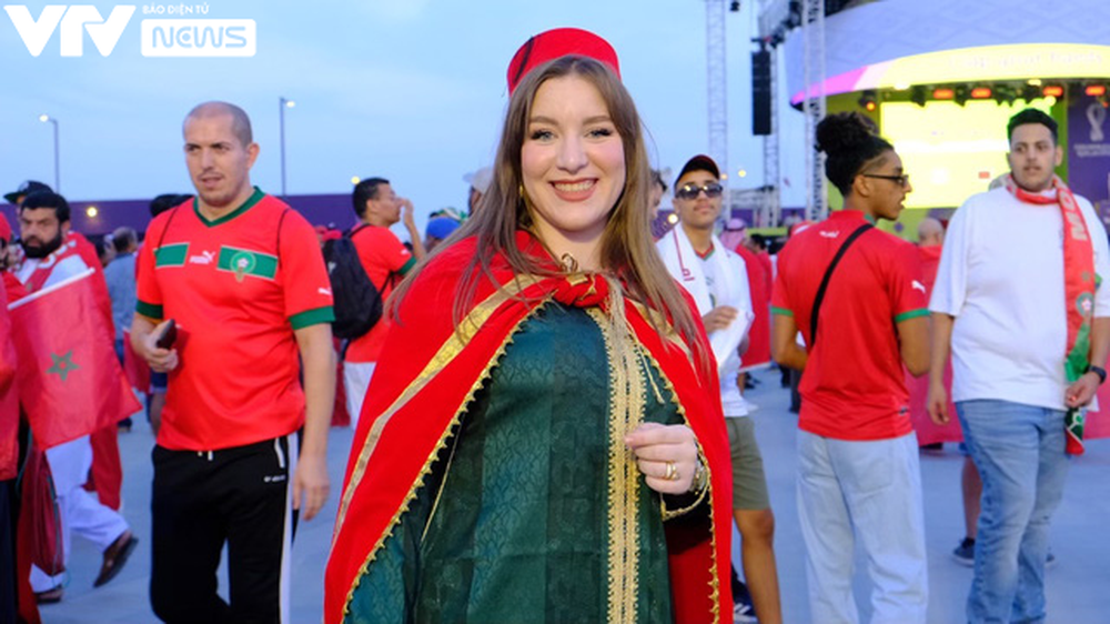 Nhan sắc cực phẩm của fan nữ Morocco tại World Cup 2022 - Ảnh 12.