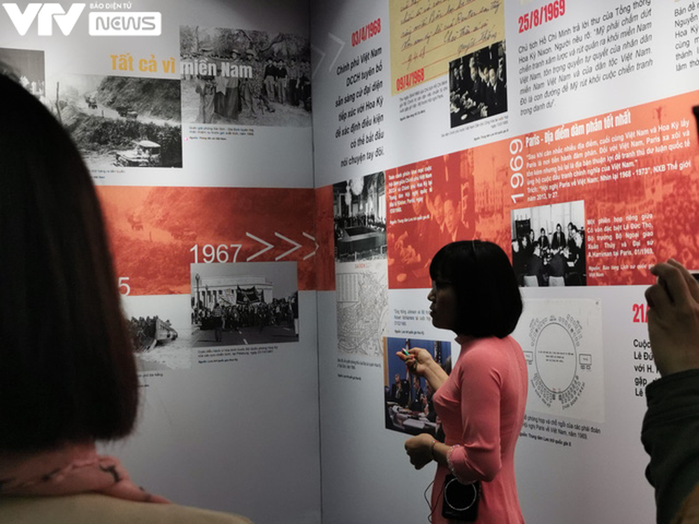 Trưng bày 200 tài liệu, hình ảnh, hiện vật tại triển lãm Hội nghị Paris - Cuộc đàm phán lịch sử - Ảnh 9.