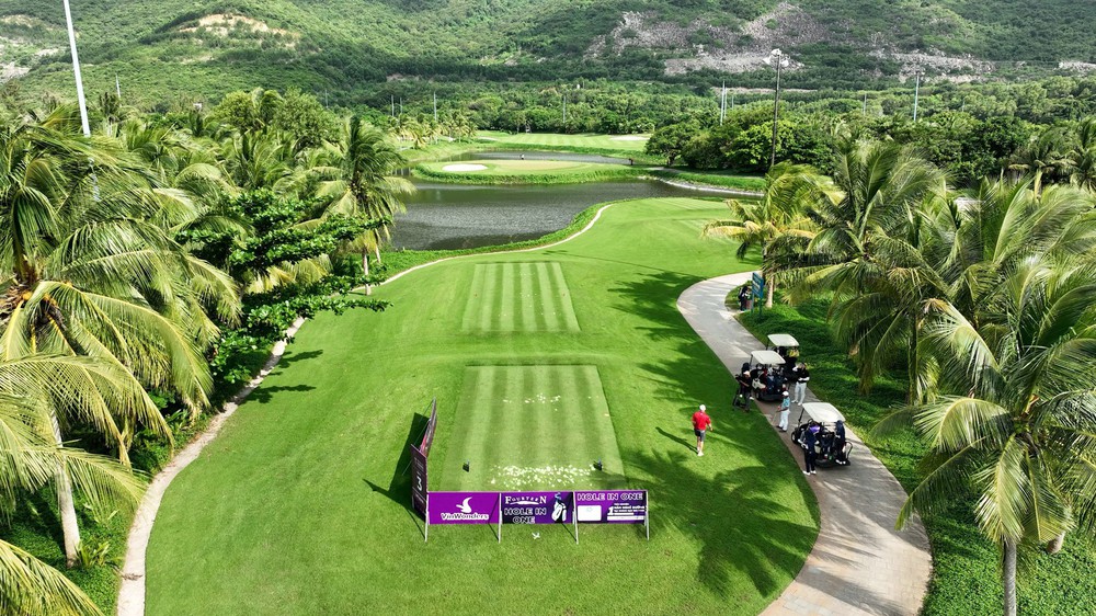 Ngắm kiệt tác sân Vinpearl Golf Nha Trang tại giải đấu của 60 huyền thoại thế giới - Ảnh 3.