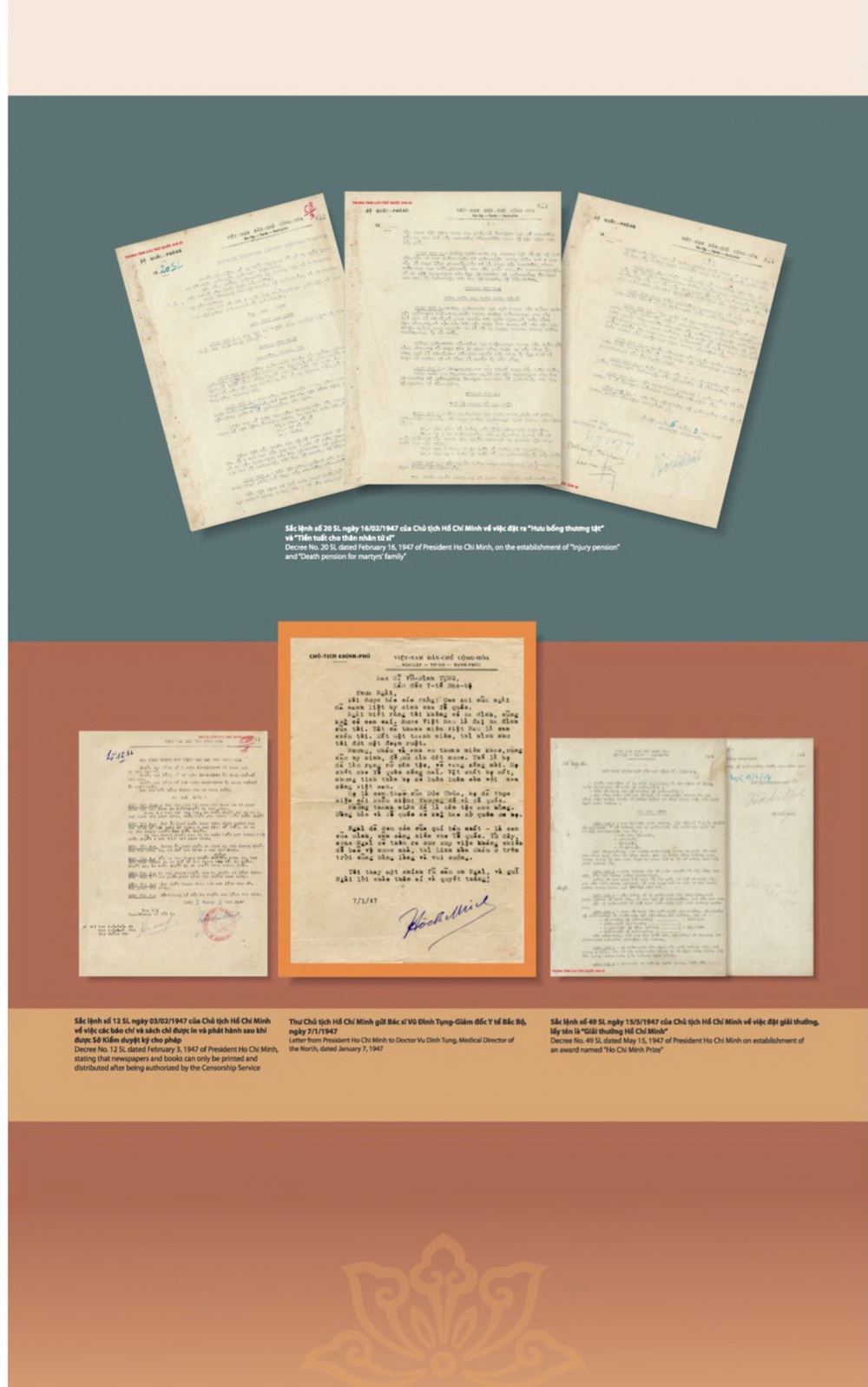 Trưng bày hơn 200 lệnh, sắc lệnh, bút tích của Chủ tịch Hồ Chí Minh - Ảnh 9.