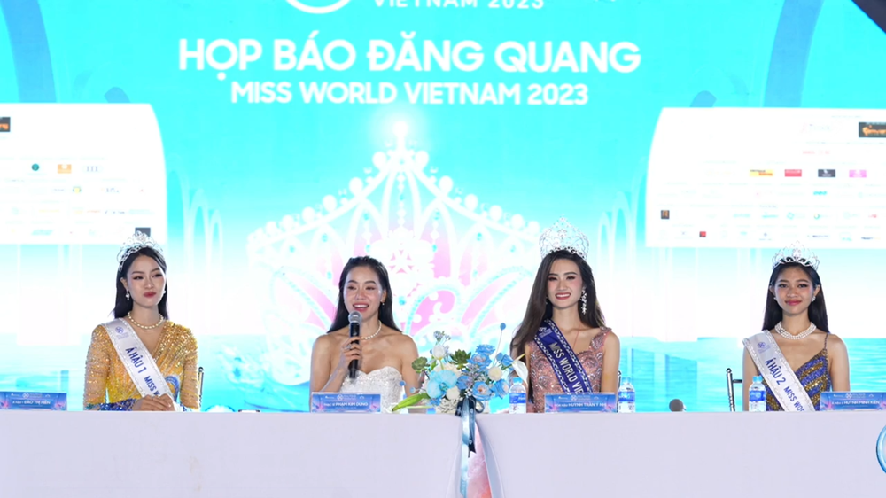 BTC trả lời nghi vấn Huỳnh Trần Ý Nhi đăng quang Miss World Vietnam nhờ lợi thế sân nhà - Ảnh 1.