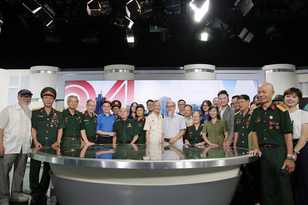 Hội Cựu chiến binh và Đoàn Thanh niên VTV tri ân liệt sĩ, gặp mặt thương binh và gia đình người có công - Ảnh 8.