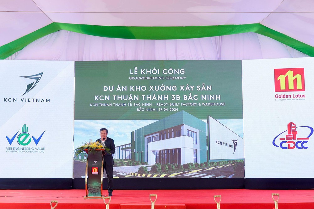 Bắc Ninh: Khởi công dự án nhà xưởng và nhà kho xây sẵn quy mô 14 ha - Ảnh 2.