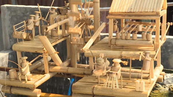 Mô hình công trình kiến trúc từ tre  BambuBuild