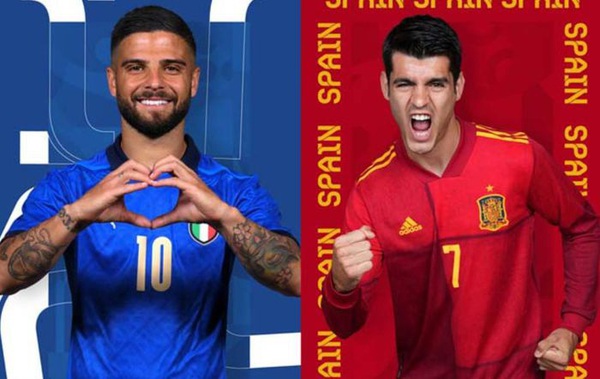 Xác định cặp đấu và lịch thi đấu bán kết UEFA EURO 2020: Chờ đợi Tây Ban Nha - Italia