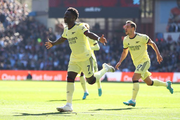 English Premier League |  Saka scored the only goal, Arsenal firmly built 4th place