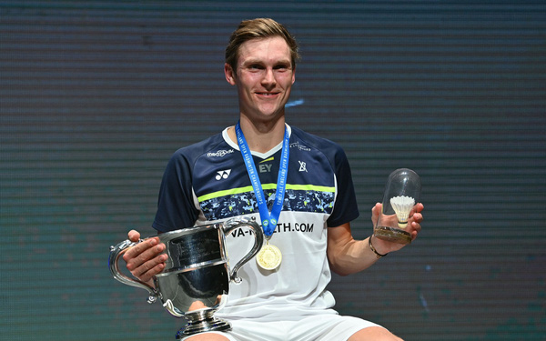 Viktor Axelsen won the All England badminton championship 2022