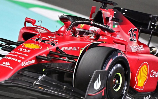 Ferrari racing team continues to show strength at the Saudi GP
