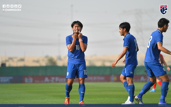 U23 Thailand lost heavily to U23 China at the friendly tournament Dubai Cup 2022