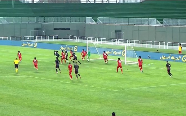 U23 Vietnam lost 0-1 U23 Croatia in the friendly tournament Dubai Cup 2022