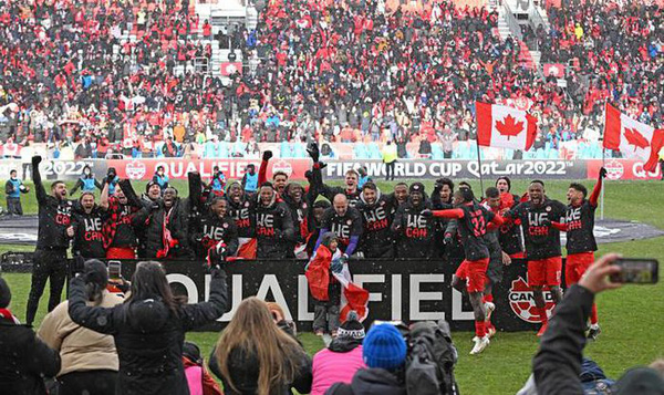 The Canadian team won tickets to the World Cup for the first time in 36 years