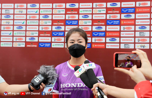 Hot girl Thanh Nha of the Vietnamese women’s team is determined to win a spot in the squad for the 31st SEA Games