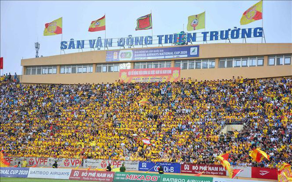 Nam Dinh fans have the opportunity to watch SEA Games football for free