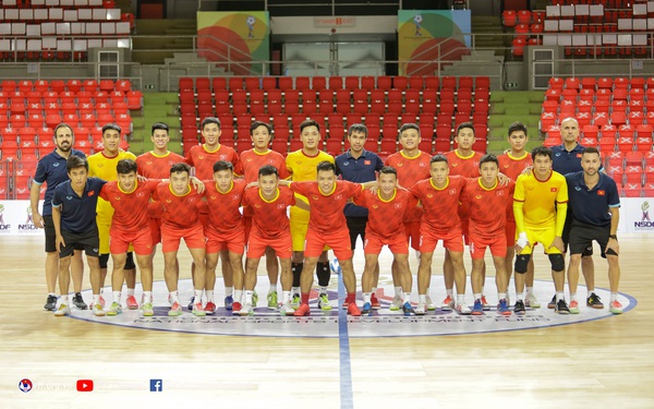 Vietnam futsal team closes the official list to attend the 2022 Southeast Asian futsal tournament
