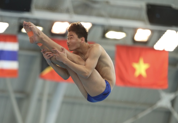 Vietnam Diving Team closes the 31st SEA Games campaign with 5 medals