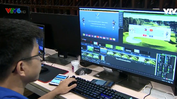 Advanced technologies applied by VTV at the 31st SEA Games