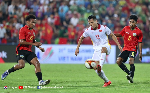 Beating U23 Timor Leste 2-0, U23 Vietnam entered the semi-finals with first place in Group A