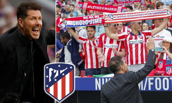 Coach Simeone will continue to lead Atletico Madrid next season