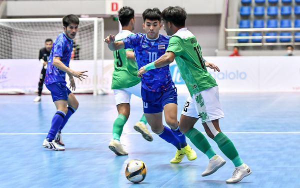 Holding a draw with Thailand, Indonesia futsal team leads the men’s futsal rankings at the 31st SEA Games