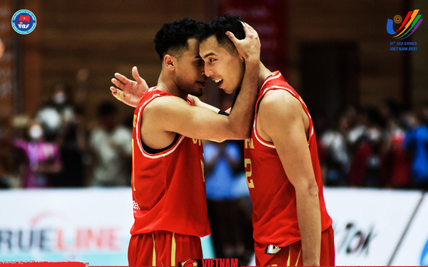 South Vietnam basketball team has the 2nd win at SEA Games 31