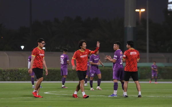 U23 Vietnam team entered the first training session in the training session in the UAE