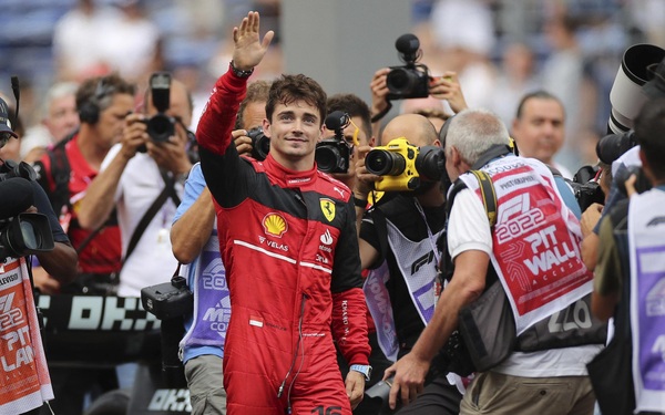 Charles Leclerc takes first place at GP Monaco