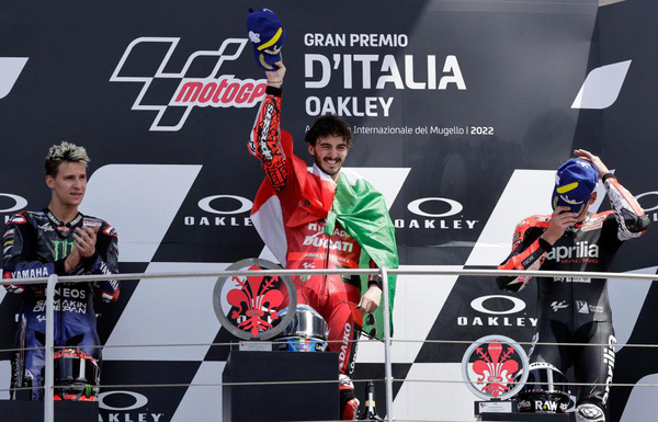 MotoGP |  Francesco Bagnaia wins the Italian GP