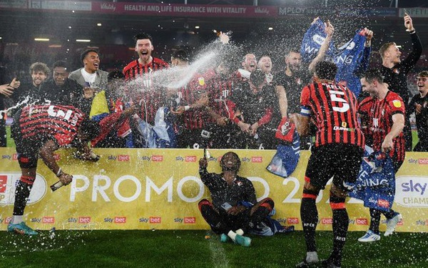Winning First Division Runner-up, Bournemouth returns to the Premier League