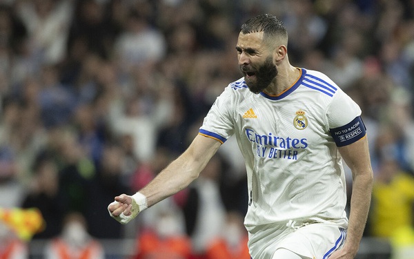 Benzema equals CR7’s record in the Champions League