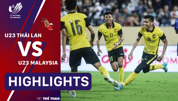 Highlights |  Thailand U23 1-2 U23 Malaysia (Sea Games 31 men’s soccer group B)
