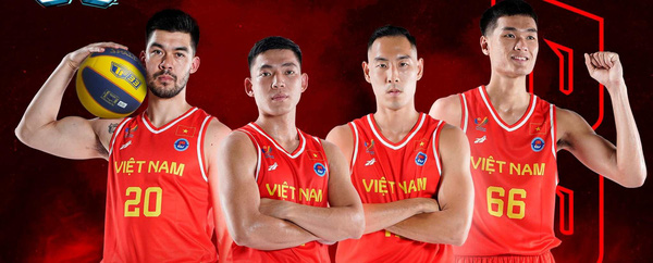 Vietnam 3×3 basketball team won Stage 1 VBA 3×3 2022