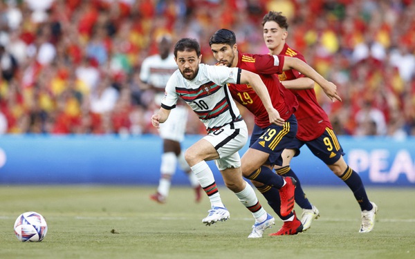 UEFA Nations League |  Portugal team escaped defeat against Spain team