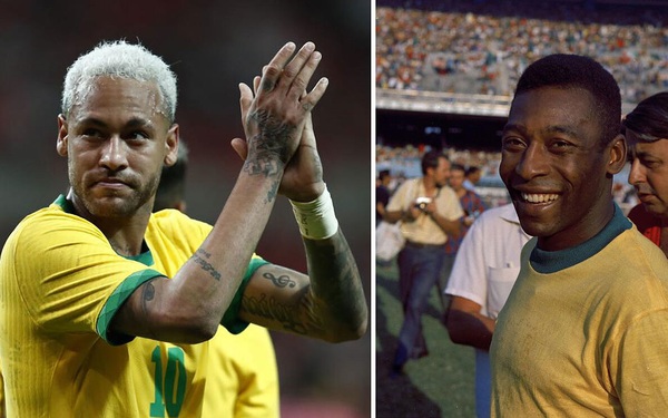 Neymar is close to the scoring record of “Football King” Pele