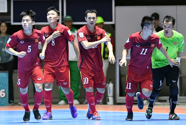 Ảnh: Những khoảnh khắc ấn tượng trong chiến thắng 4-2 của ĐT futsal Việt Nam trước Guatemala - Ảnh 9.