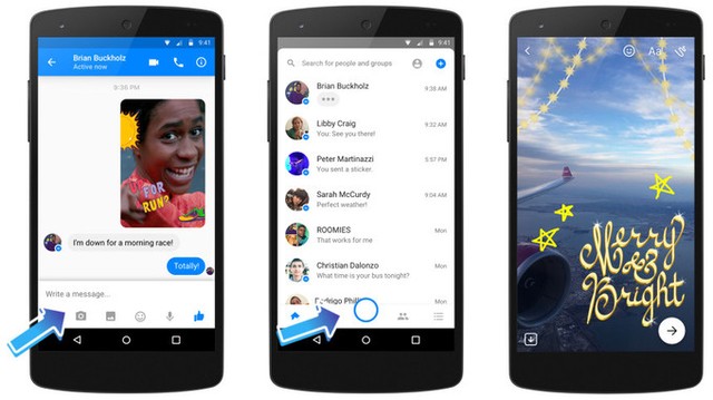 Facebook cập nhật hiệu ứng camera mới trên công cụ chat Messenger - Ảnh 1.