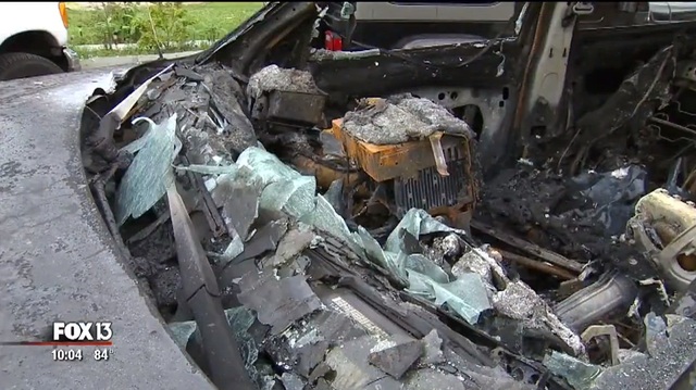 Galaxy Note7 bất ngờ phát nổ trong xe tại Florida - Ảnh 4.