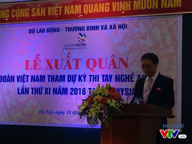Đoàn Việt Nam xuất quân tham dự Kỳ thi tay nghề ASEAN 2016 - Ảnh 3.