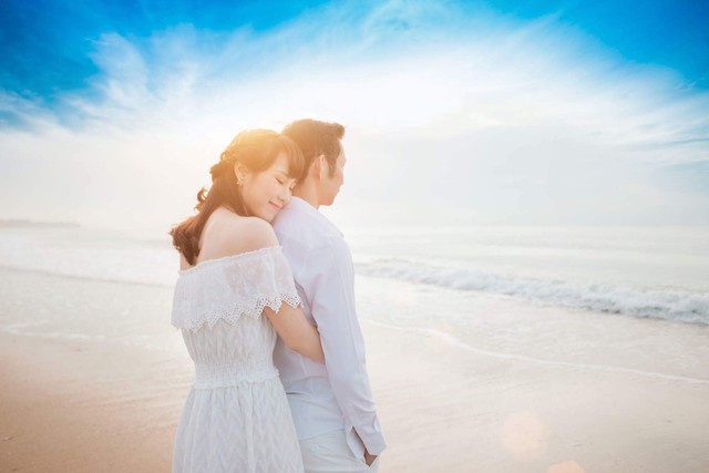 Ảnh cưới đẹp long lanh của cặp đôi cầu lông Nguyễn Tiến Minh - Vũ Thị Trang - Ảnh 5.