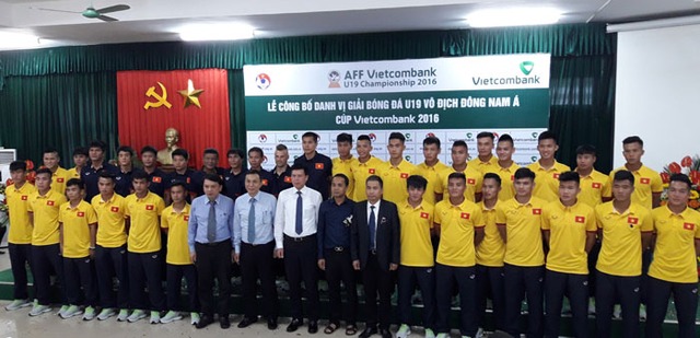 Vietcombank trở thành nhà tài trợ chính giải vô địch U19 Đông Nam Á 2016 - Ảnh 3.