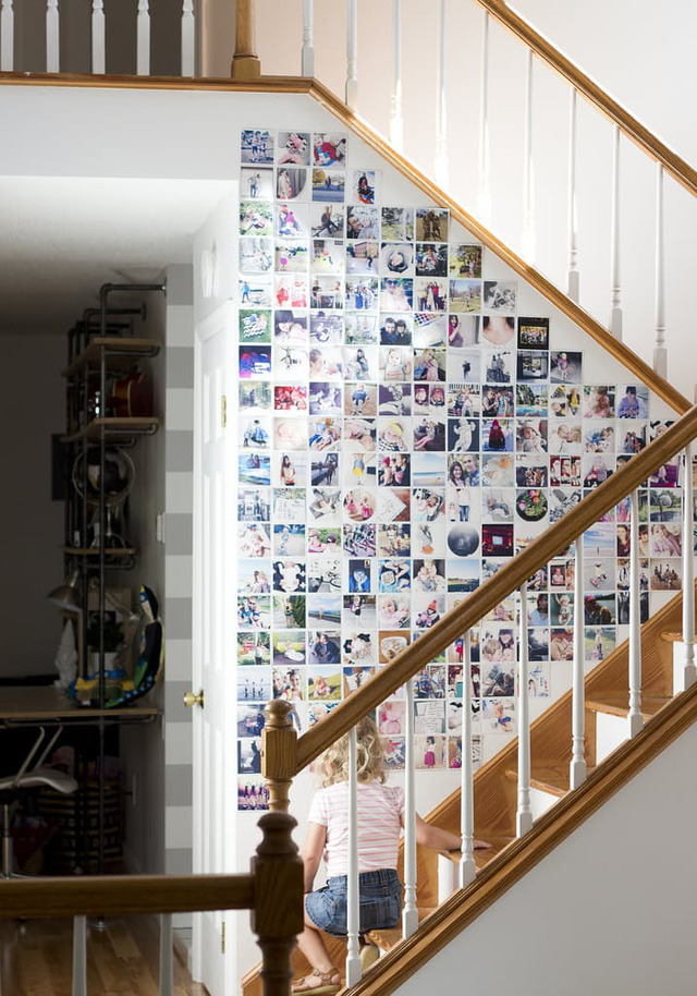Biến hóa tường nhà sinh động bằng những tấm ảnh kỷ niệm - Ảnh 3.