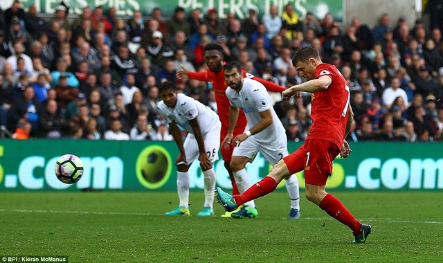 Swansea 1-2 Liverpool: Quỷ đỏ áp sát ngôi đầu - Ảnh 3.
