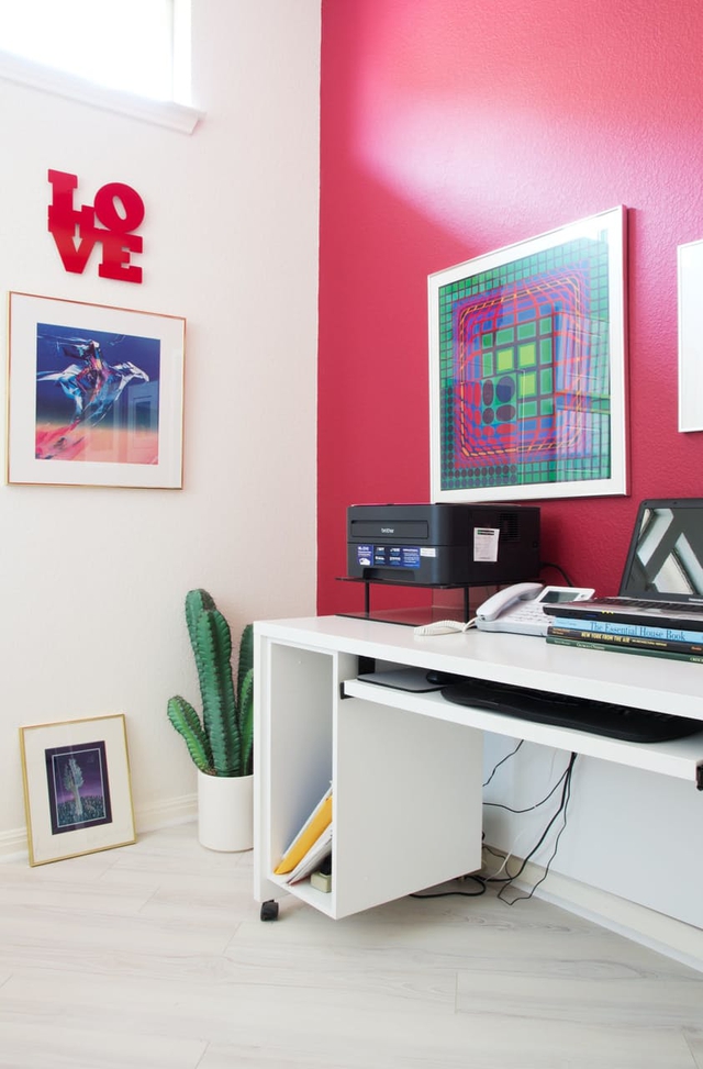 Tạo điểm nhấn cho không gian nhà ở bằng gam màu hồng - Ảnh 2.
