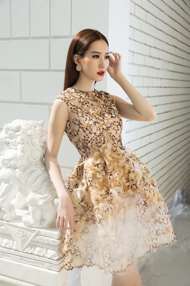 Hoa hậu Đặng Thu Thảo hút hồn với vẻ đẹp tinh khôi - Ảnh 1.