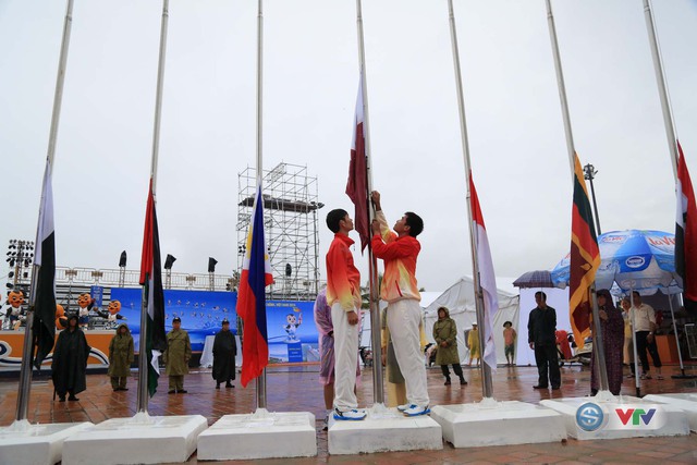 Lễ thượng cờ các quốc gia, vùng lãnh thổ tham dự Đại hội thể thao bãi biển châu Á lần thứ 5 - 2016  - Ảnh 5.