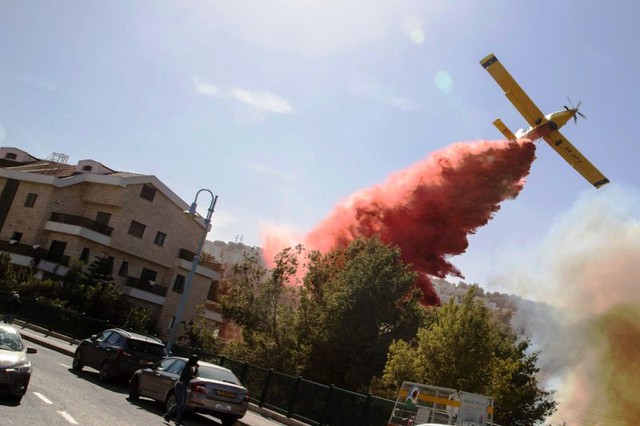Cháy rừng nghiêm trọng tại Israel, khoảng 50.000 người phải sơ tán - Ảnh 3.