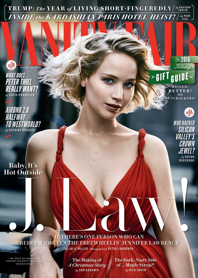 Jennifer Lawrence khoe thân hình hoàn hảo trên Vanity Fair - Ảnh 8.