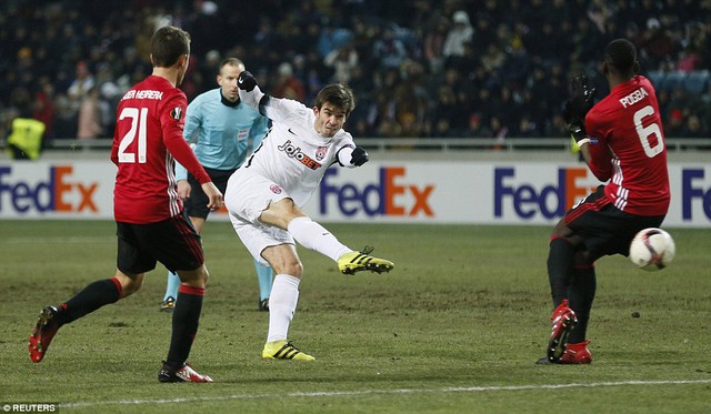Europa League: Zorya 0-2 Manchester United: Mkhitaryan có bàn thắng đầu tiên - Ảnh 2.