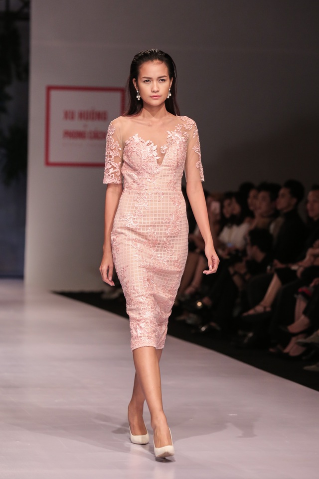 Dàn người mẫu Vietnams Next Top Model nổi bật trên sàn catwalk ngày hội ngộ - Ảnh 2.